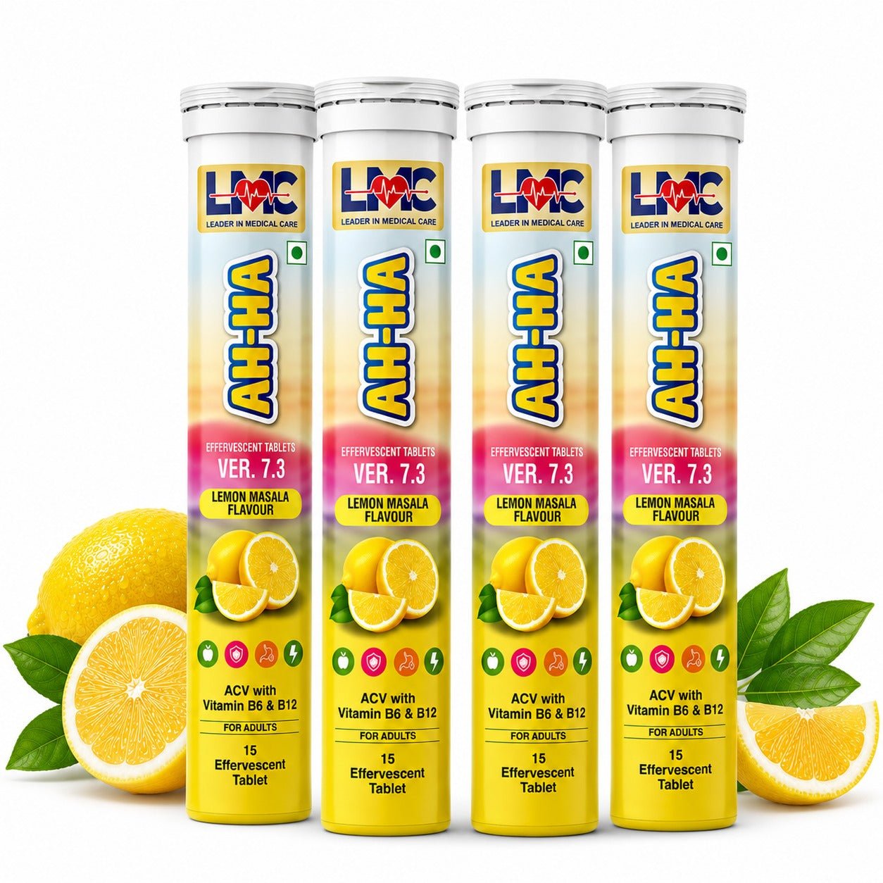 AH-HA ACV Tablet Lemon Masala Flavour Ver.7.3